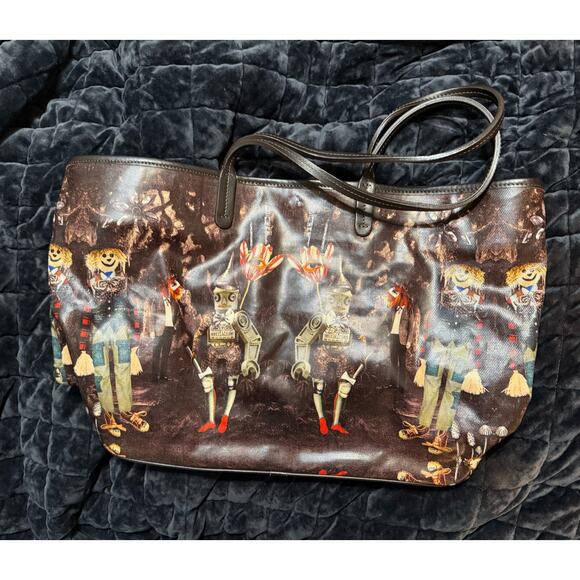 Furla Talent Hub, Rare limited edition Wizard of Oz tote bag 16”x 20”x 6” EUC - Picture 1 of 12